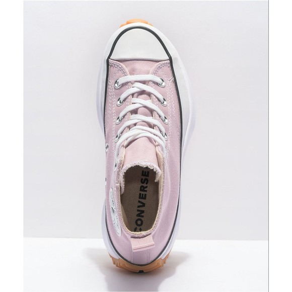 Converse Unisex Run Star Hike Sneaker M 10 W 11.5 High Top Platform Shoes Pink - Picture 5 of 10